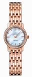 Omega Mother Of Pearl Set With  Diamonds Dial Ladies Watch 4135.75.00