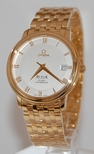 Omega De Ville Prestige Gold Watch 4174.31.00