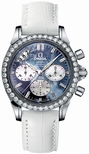 Omega 4877.72.36 Ladies Automatic Co-Axial Chronograph Watch