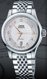 Oris White Dial Watch 733 7594 40 61 MB