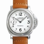 Panerai White Quarter Arabic Dial Watch PAM00113