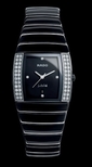 Rado Black Ceramic set with Diamonds Watch 152.0617.3.071