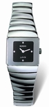 Rado Sintra Platinum Tone Ceramic Watch 153.0334.3.073