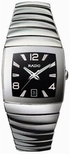 Rado Black Dial Watch 156.0599.3.015