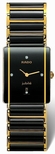 Rado Black Ceramic & Gold Watch 160.0282.3.071