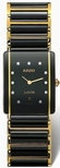 Rado Integral Black Ceramic & Gold Watch 160.0381.3.073