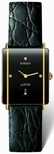 Rado Integral Black Ceramic & Gold Watch 160.0381.3.171