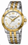 Raymond Weil White Roman Numeral Dial Watch 5599-STP-00308