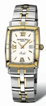 Raymond Weil White With Roman Relief Numerals Dial Mens Watch 9340.STG00307