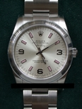 Rolex Silver Dial Watch 114200