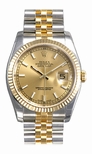 36mm Rolex Mens Watch 116233CSJ