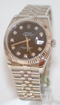 Rolex Black Diamond Dial Watch 116234