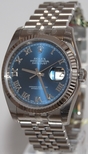 Rolex Steel & White Gold Watch 116234BLRJ