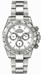 Rolex White Dial Mens Watch 116520