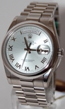 Rolex Day Date Platinum Watch 118206