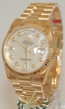 Rolex Yellow Gold Watch 118238