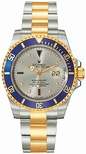 Rolex Grey With 8 Diamonds and 3 Sapphires Dial Mens Watch 16613GYDO