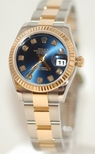 Rolex Blue Diamond Dial Watch 178273