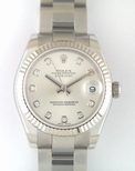 Rolex 178274 Steel & White Gold Watch