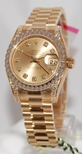 Rolex Champagne Diamond Dial Watch 179158