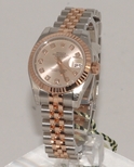 Rolex Rose Diamond Dial Ladies Watch 179171