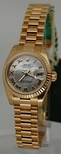 Rolex Lady Datejust Yellow Gold Watch 179178