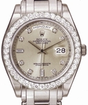 Rolex Platinum set with Diamonds Watch 18946