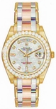 Rolex Day Date Yellow Gold set with Diamonds Watch 18948