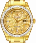 Rolex 18958 BRIL Yellow Gold set with Diamonds Watch