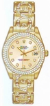 Rolex 81338 Yellow Gold set with Diamonds Watch