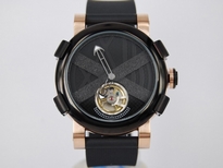 Romain Jerome Black Dial Watch 8287