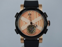 Romain Jerome Champagne with stripes Dial Watch 8296