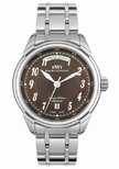 42mm Swiss Mens Watch A9240-S-BR-S-A