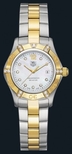 TAG Heuer Aquaracer Steel & Gold set with Diamonds Watch WAF1451.BB0814