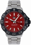 TAG Heuer Red Dial Watch WAH1BA0850