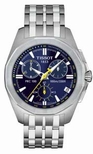 Tissot Blue Baton Dial Watch T22.1.686.41