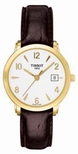 Tissot Sculpture Line Gold Watch T71.3.134.34