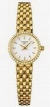 Tissot White Baton Dial Ladies Watch T74.3.112.11