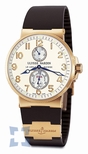 Ulysse Nardin Silver/Ivory Dial Watch 266-66-3