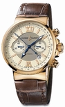 Ulysse Nardin Smoked / Ivory Dial Watch 356-66.354